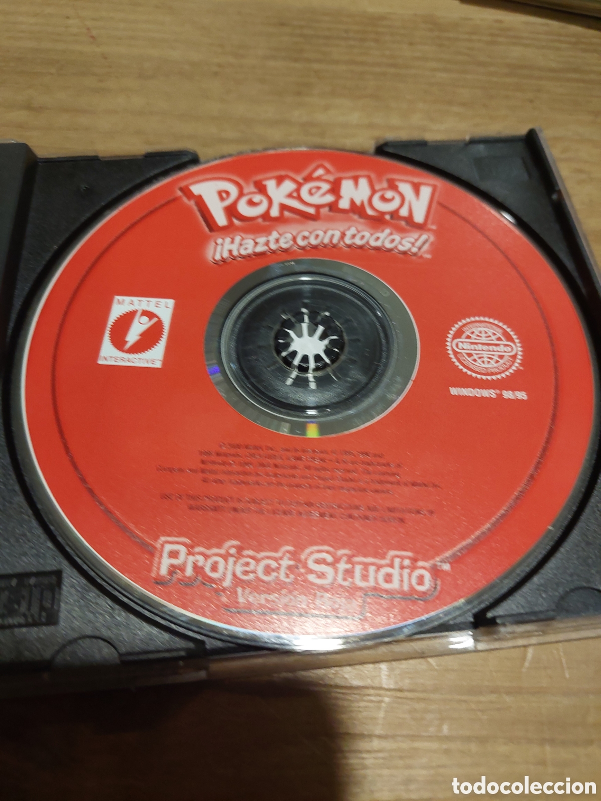 Videojuegos y consolas: 98/95 windows pokemon hazte con todos project studio versi&oacute;n roja Mattel - Foto 4