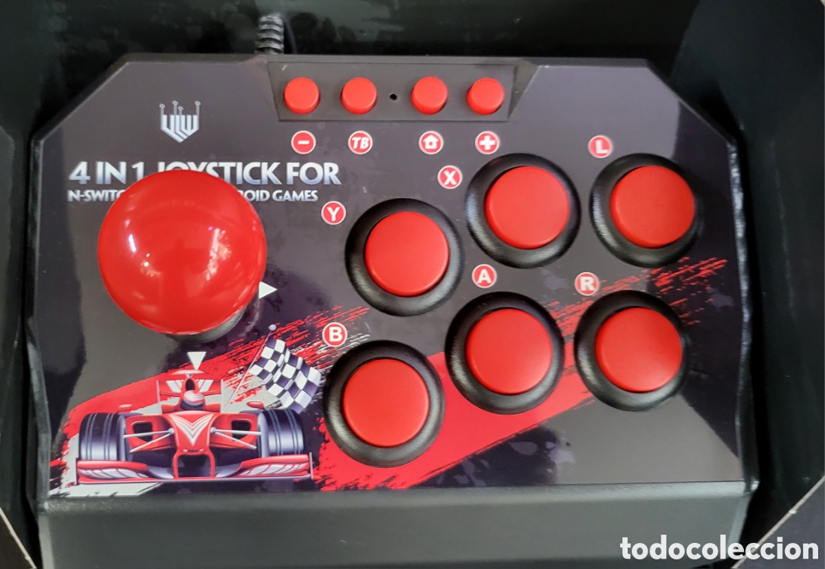 Videojuegos y consolas: Joystick tablero arcade n switch p3 pc androig games - Foto 2