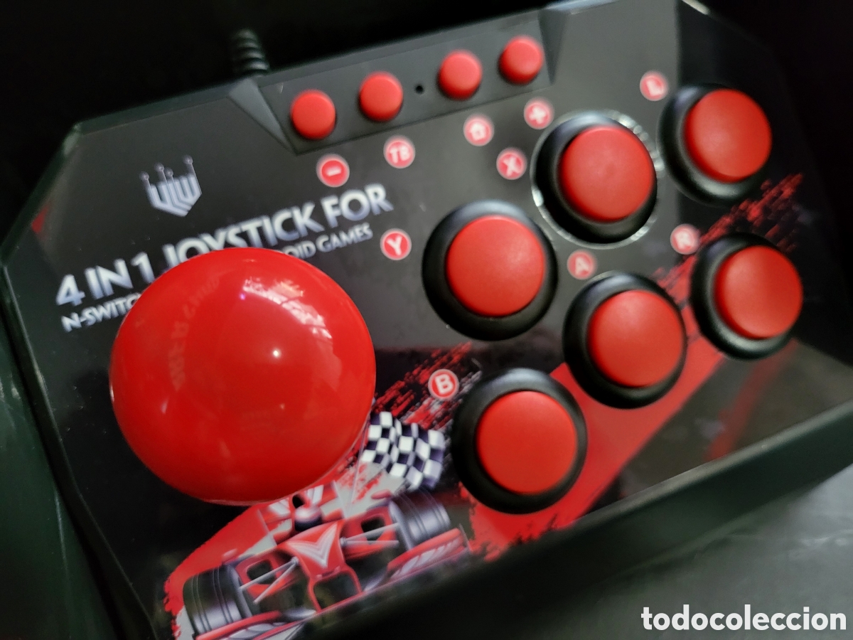 Videojuegos y consolas: Joystick tablero arcade n switch p3 pc androig games - Foto 6