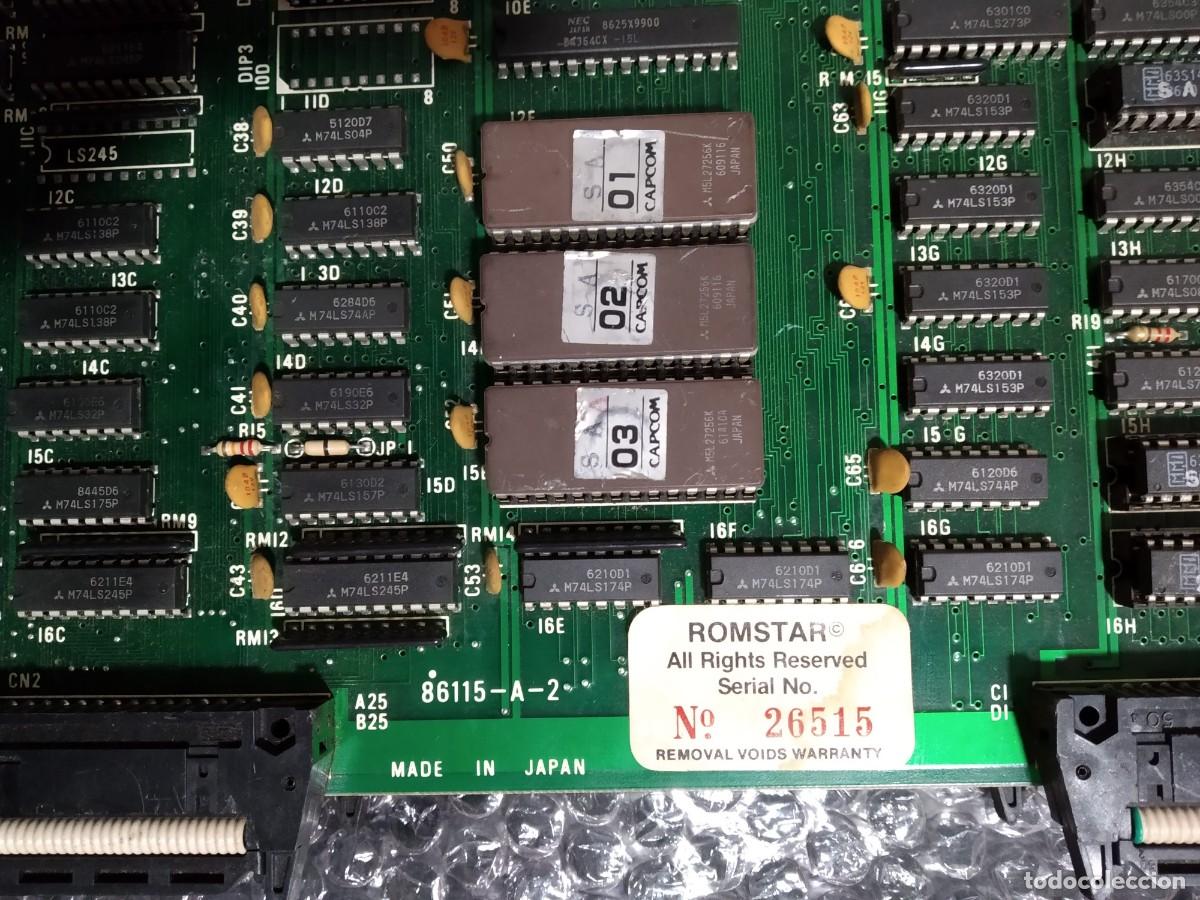 Videojuegos y consolas: SIDE ARMS: HYPER DYNE. CAPCOM. PLACA ARCADE JAMMA ORIGINAL. - Foto 2