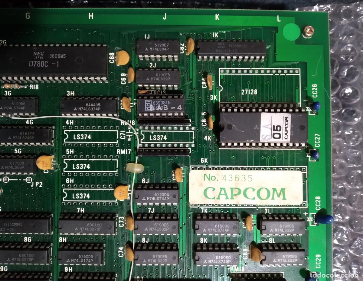 Videojuegos y consolas: SIDE ARMS: HYPER DYNE. CAPCOM. PLACA ARCADE JAMMA ORIGINAL. - Foto 4