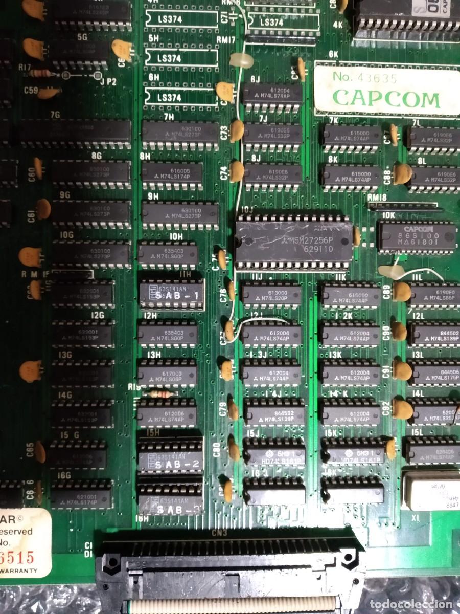 Videojuegos y consolas: SIDE ARMS: HYPER DYNE. CAPCOM. PLACA ARCADE JAMMA ORIGINAL. - Foto 5
