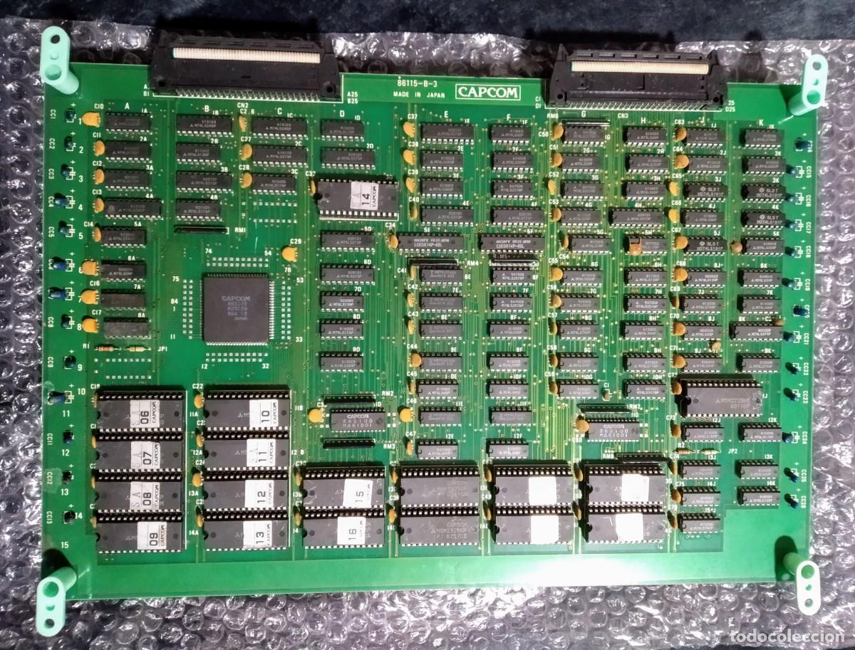 Videojuegos y consolas: SIDE ARMS: HYPER DYNE. CAPCOM. PLACA ARCADE JAMMA ORIGINAL. - Foto 8