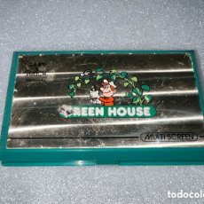 Videojuegos y Consolas: ANTIGUA MAQUINITA GAME & WATCH GREEN HOUSE NINTENDO 1982 JAPAN FUNCIONANDO