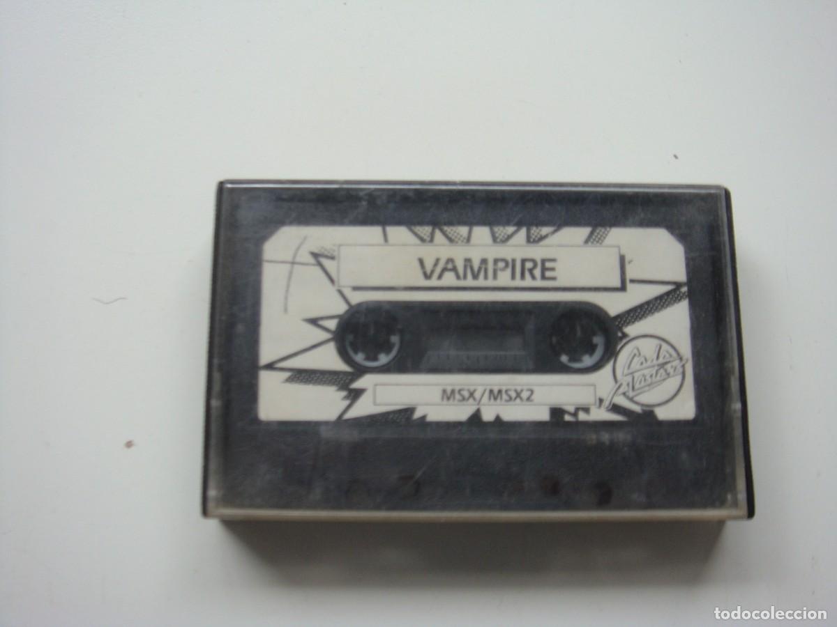 Videojuegos y consolas: CASETES VAMPIRE MSX/MSX2 - Foto 1