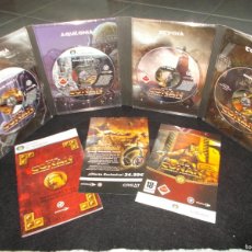 Videojuegos y Consolas: AGE OF CONAN HYBORIAN ADVENTURES. 4 CD + MANUAL + FOLLETOS. 2008. JUEGO PC