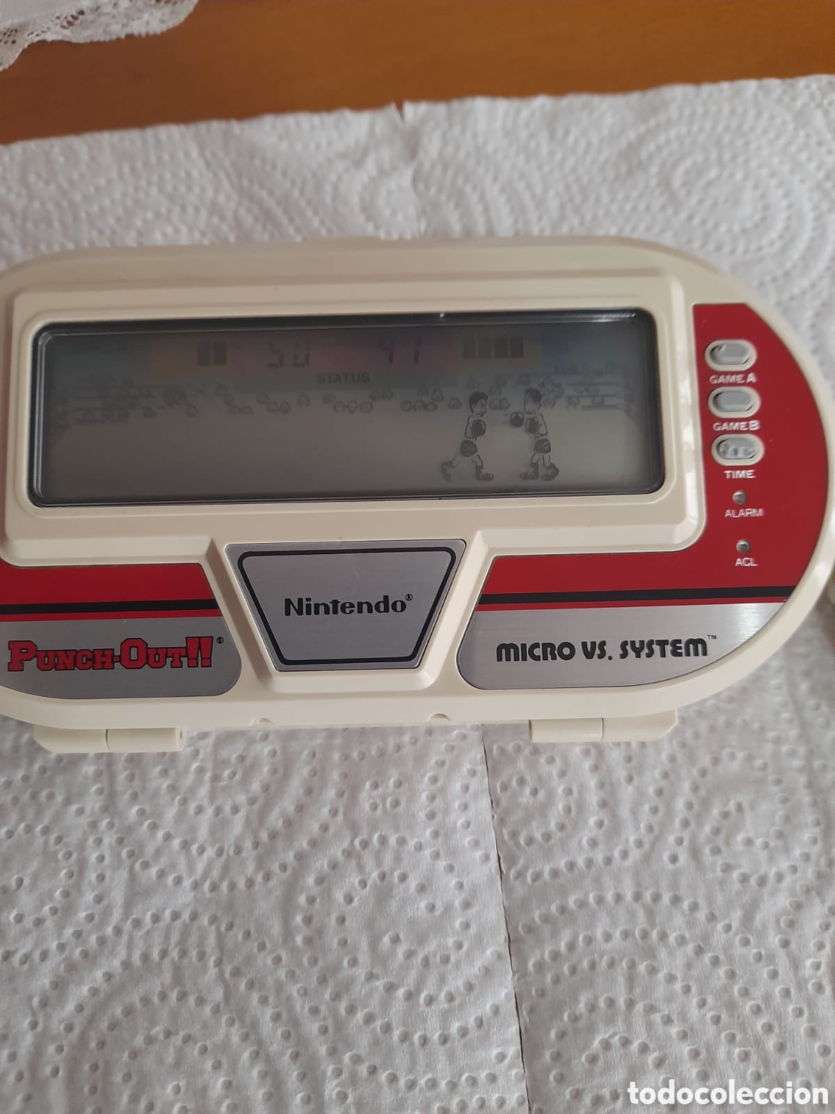 Videojuegos y consolas: Consola Nintendo MICRO VS. SYSTEM Modelo PUNCH-OUT!! 1984 - Foto 5