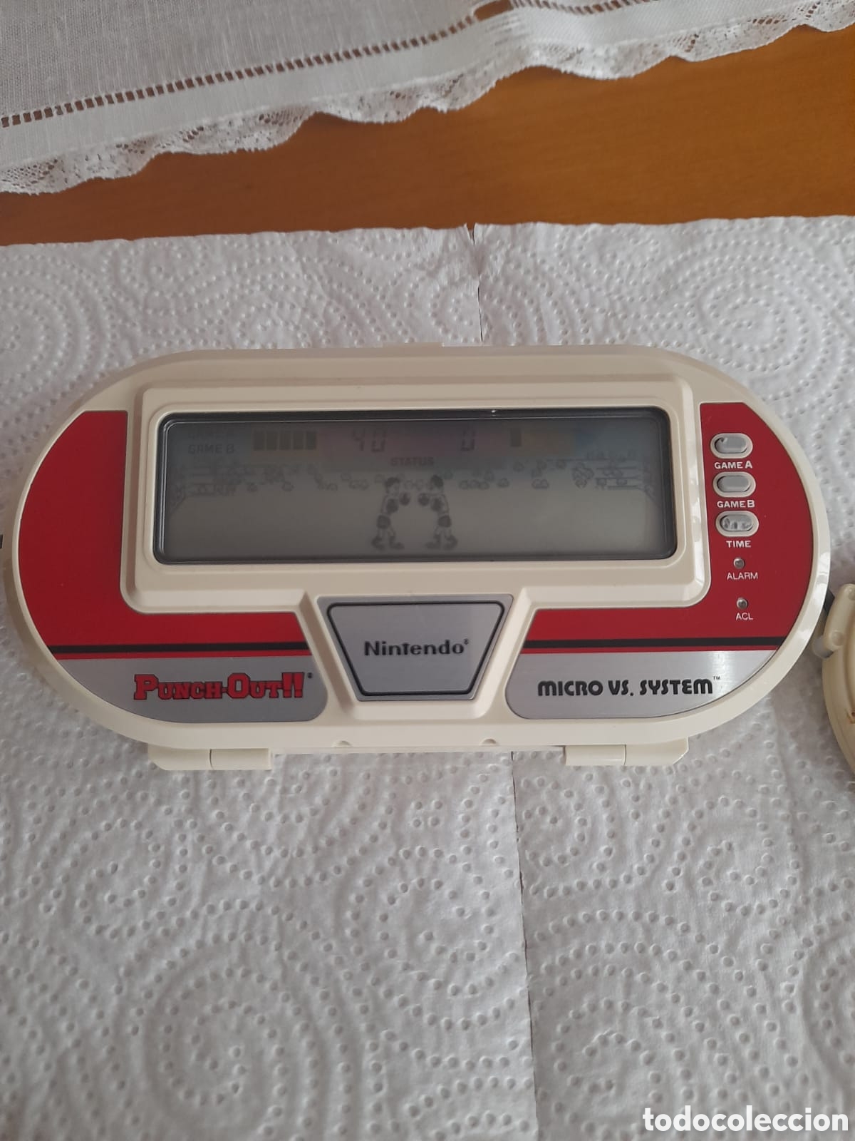 Videojuegos y consolas: Consola Nintendo MICRO VS. SYSTEM Modelo PUNCH-OUT!! 1984 - Foto 6