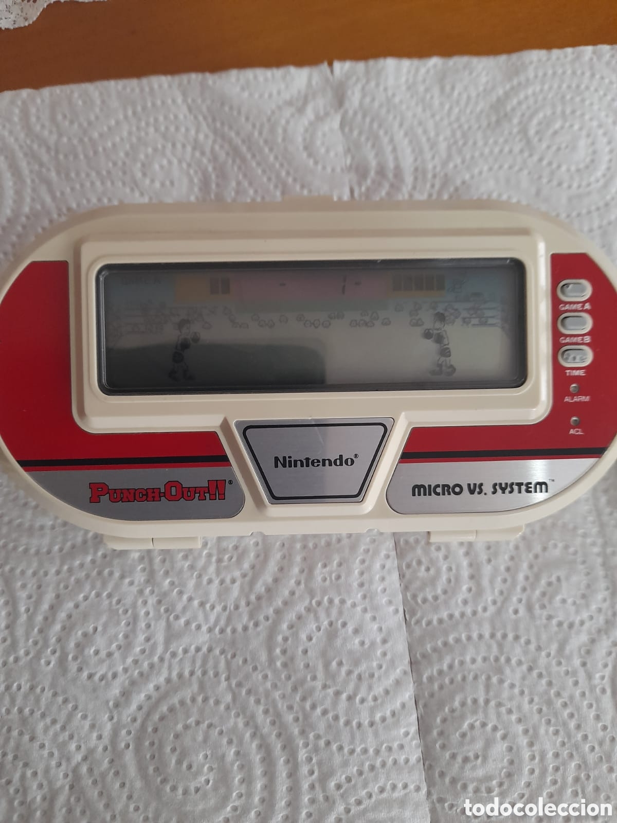 Videojuegos y consolas: Consola Nintendo MICRO VS. SYSTEM Modelo PUNCH-OUT!! 1984 - Foto 7