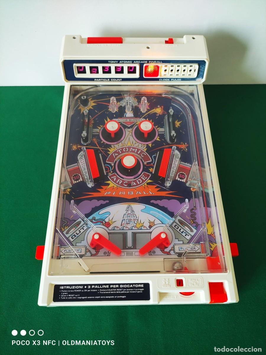 tomy atomic pinball flipper vintage arcade funz - Buy Other video