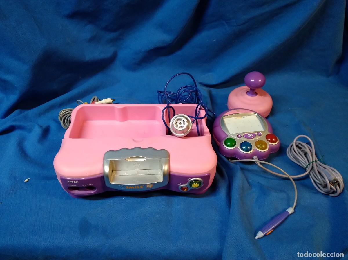 Videojuegos y consolas: VIDEOCONSOLA INFANTIL SMILE DE VTECH - FUNCIONA - Foto 1