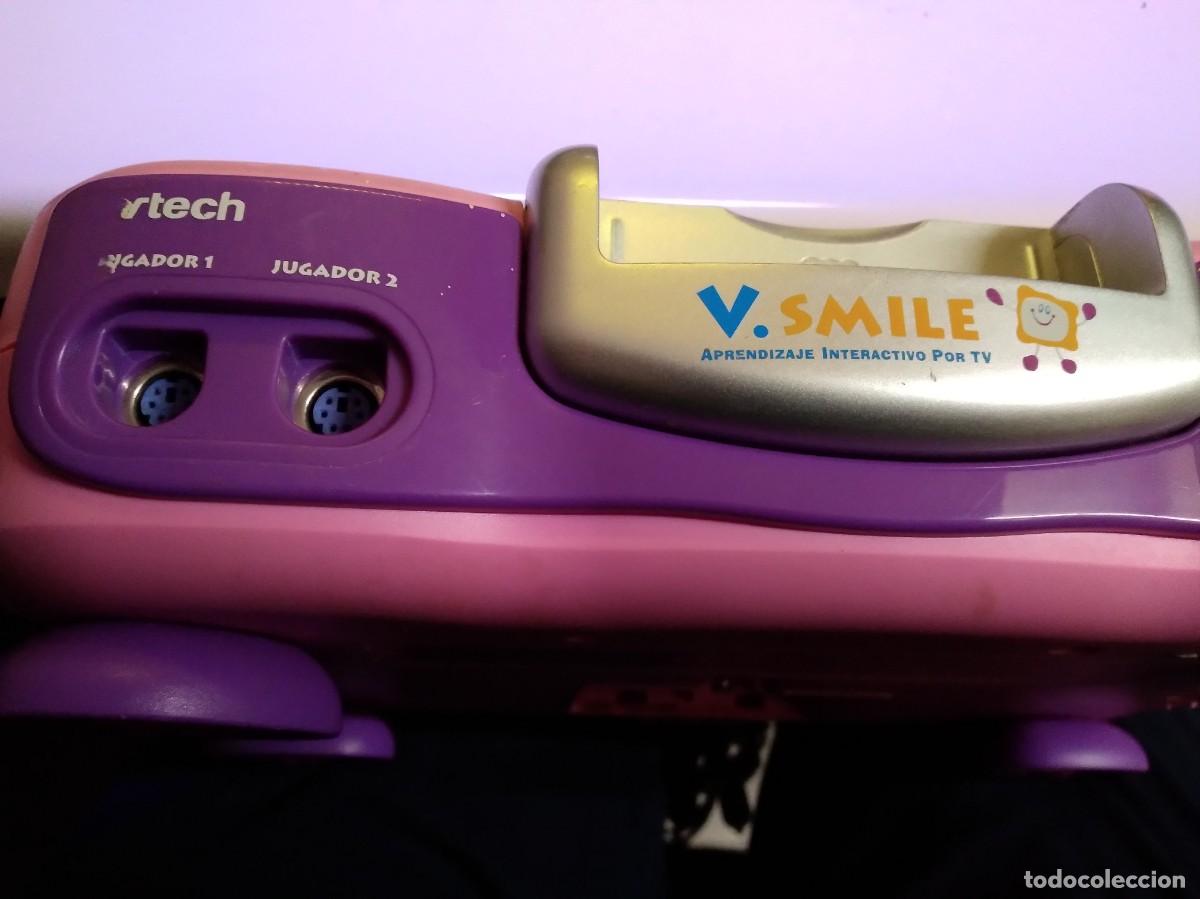Videojuegos y consolas: VIDEOCONSOLA INFANTIL SMILE DE VTECH - FUNCIONA - Foto 2