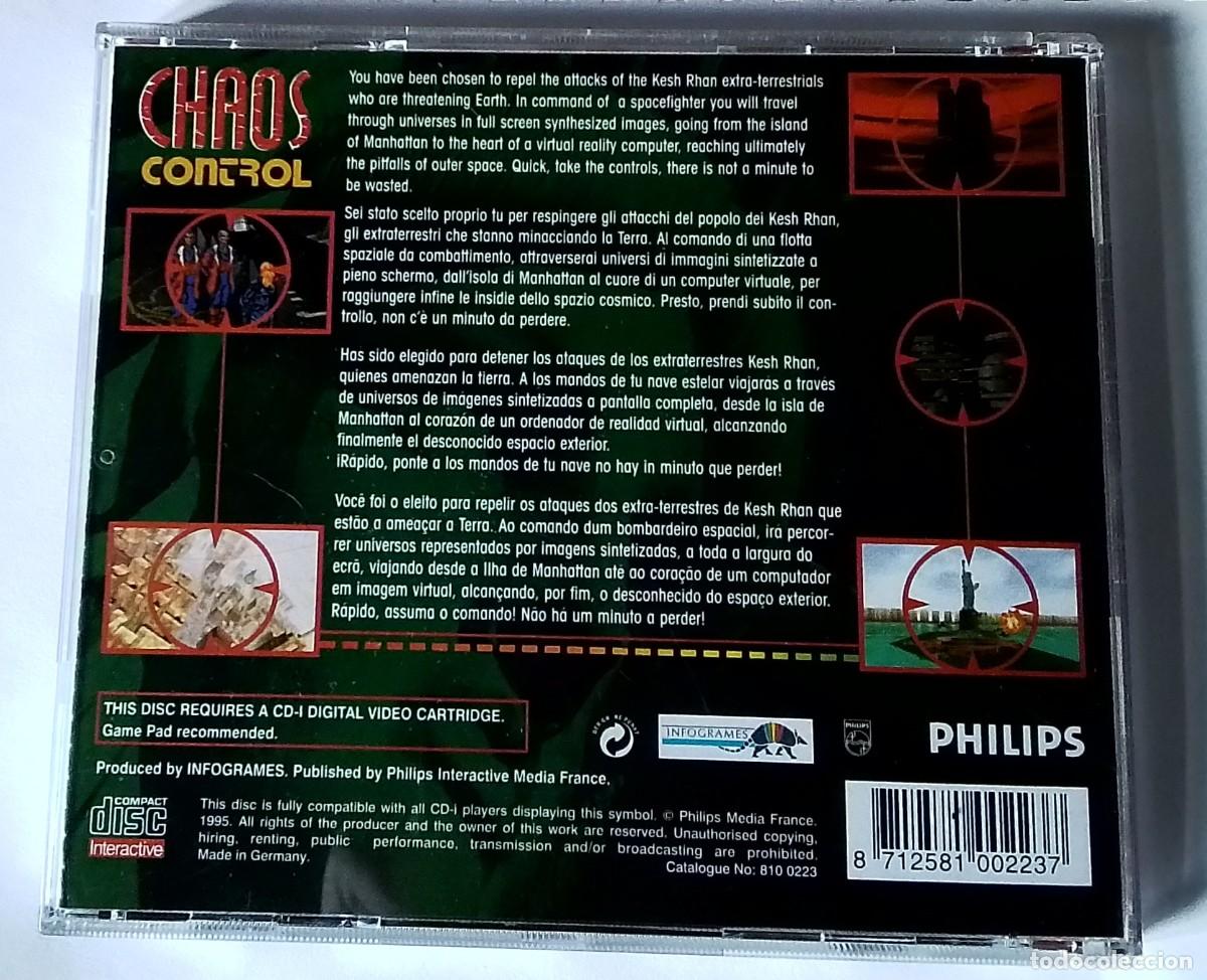 Videojuegos y consolas: CHAOS CONTROL. Videojuego para CD-I de PHILIPS - Foto 2