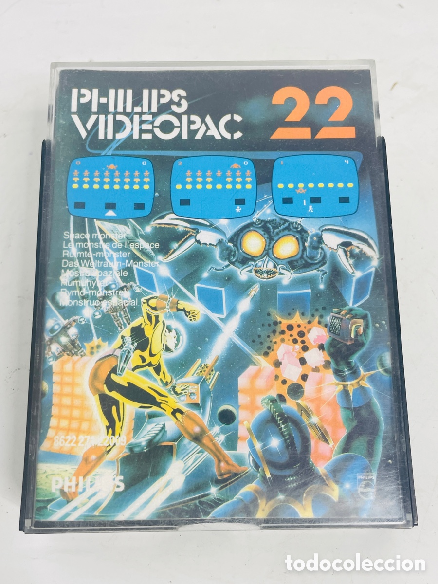 Videojuegos y consolas: Space Monster Philips Videopac 1980 - Foto 2
