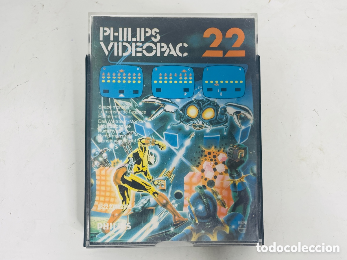 Videojuegos y consolas: Space Monster Philips Videopac 1980 - Foto 4