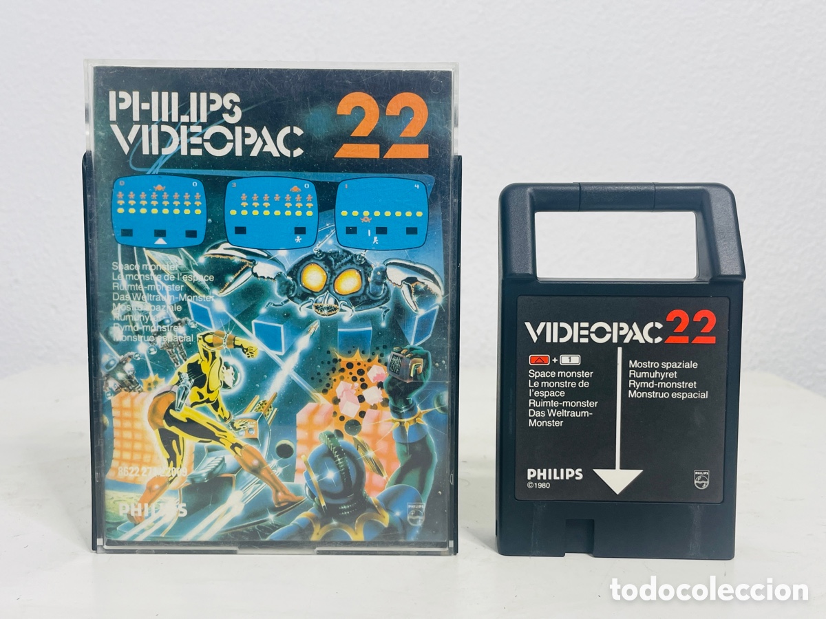 Videojuegos y consolas: Space Monster Philips Videopac 1980 - Foto 1