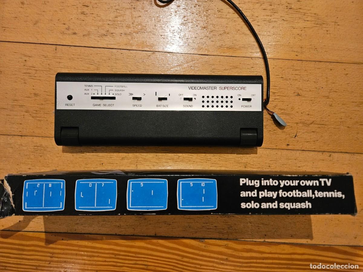 Videojuegos y consolas: VIDEOMASTER SUPERSCORE HOME TV GAME FUNCIONANDO - Foto 2