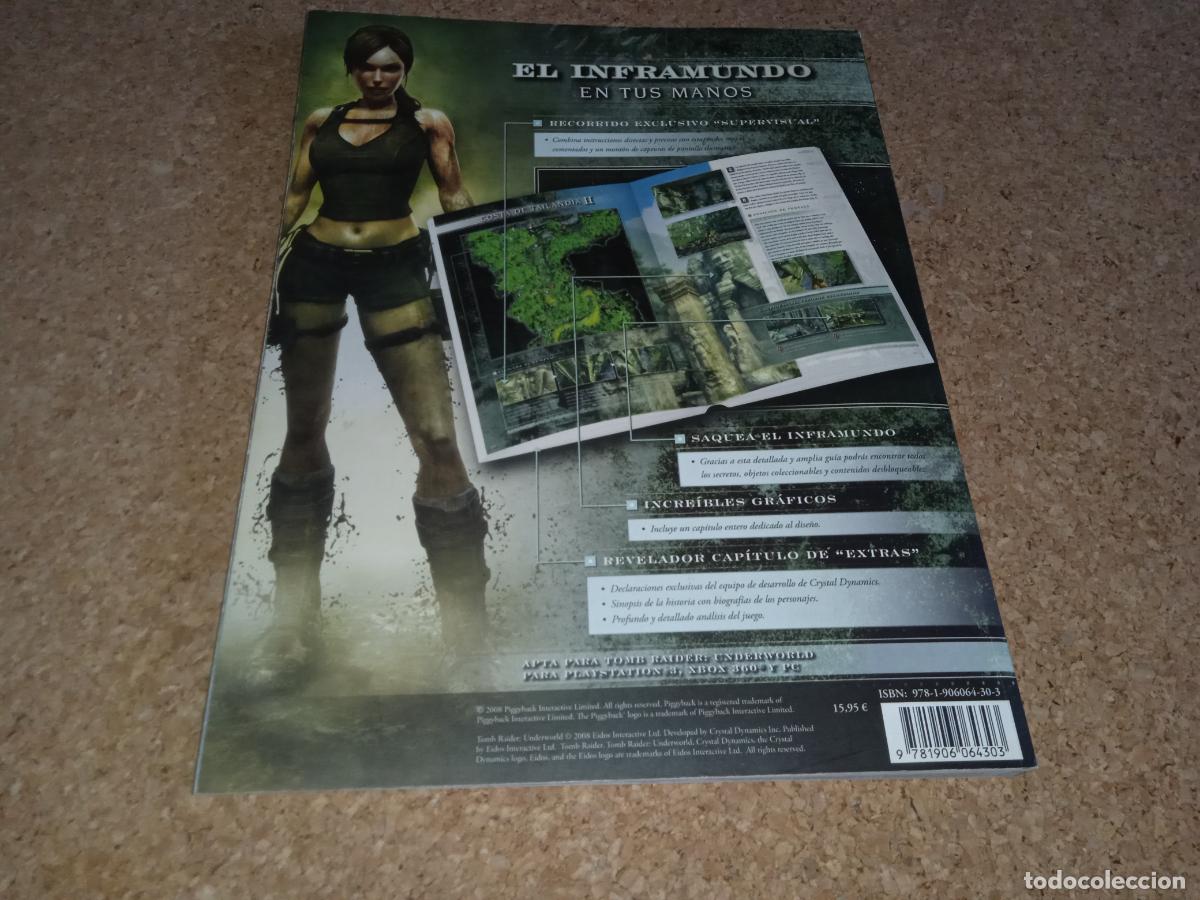 Videojuegos y consolas: TOMB RAIDER UNDERWORLD LA GU&Iacute;A OFICIAL - Foto 3
