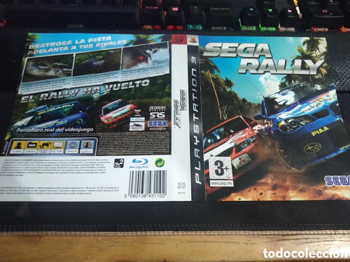 Videojuegos y consolas: Car&aacute;tula sega rally ps3 - Foto 1