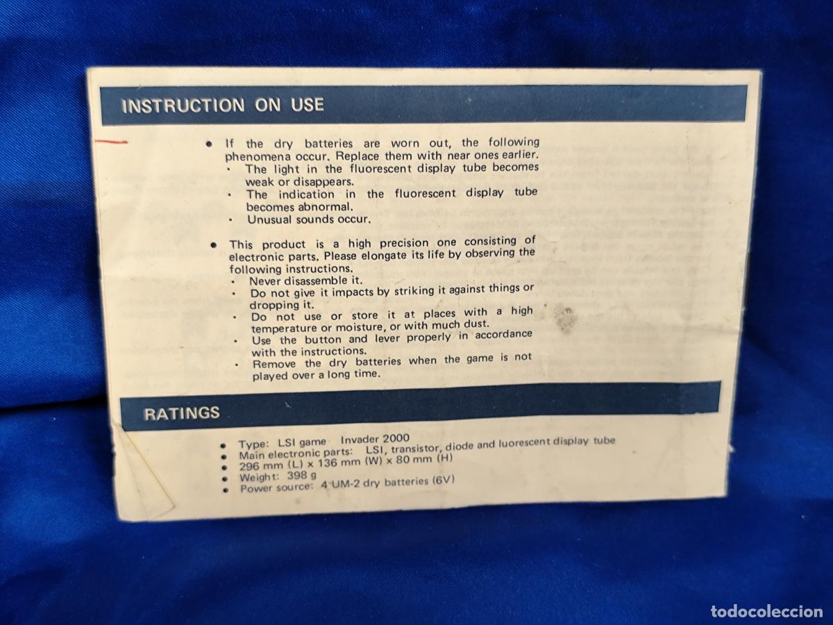 Videojuegos y consolas: INSTRUCCIONES INVADER 2000 - Foto 2