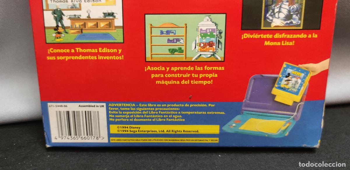 Videojuegos y consolas: Sega pico libro fant&aacute;stico de Mickey - Foto 6