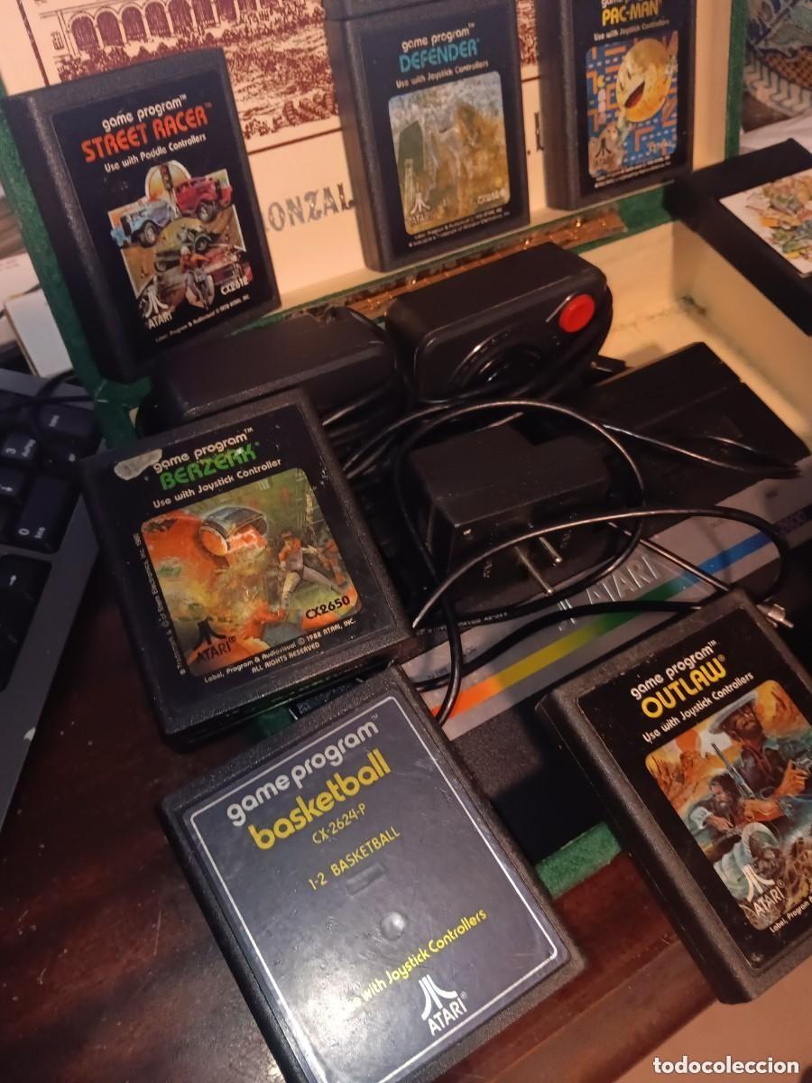 Videojuegos y consolas: Atari con juegos buen estado - Foto 2