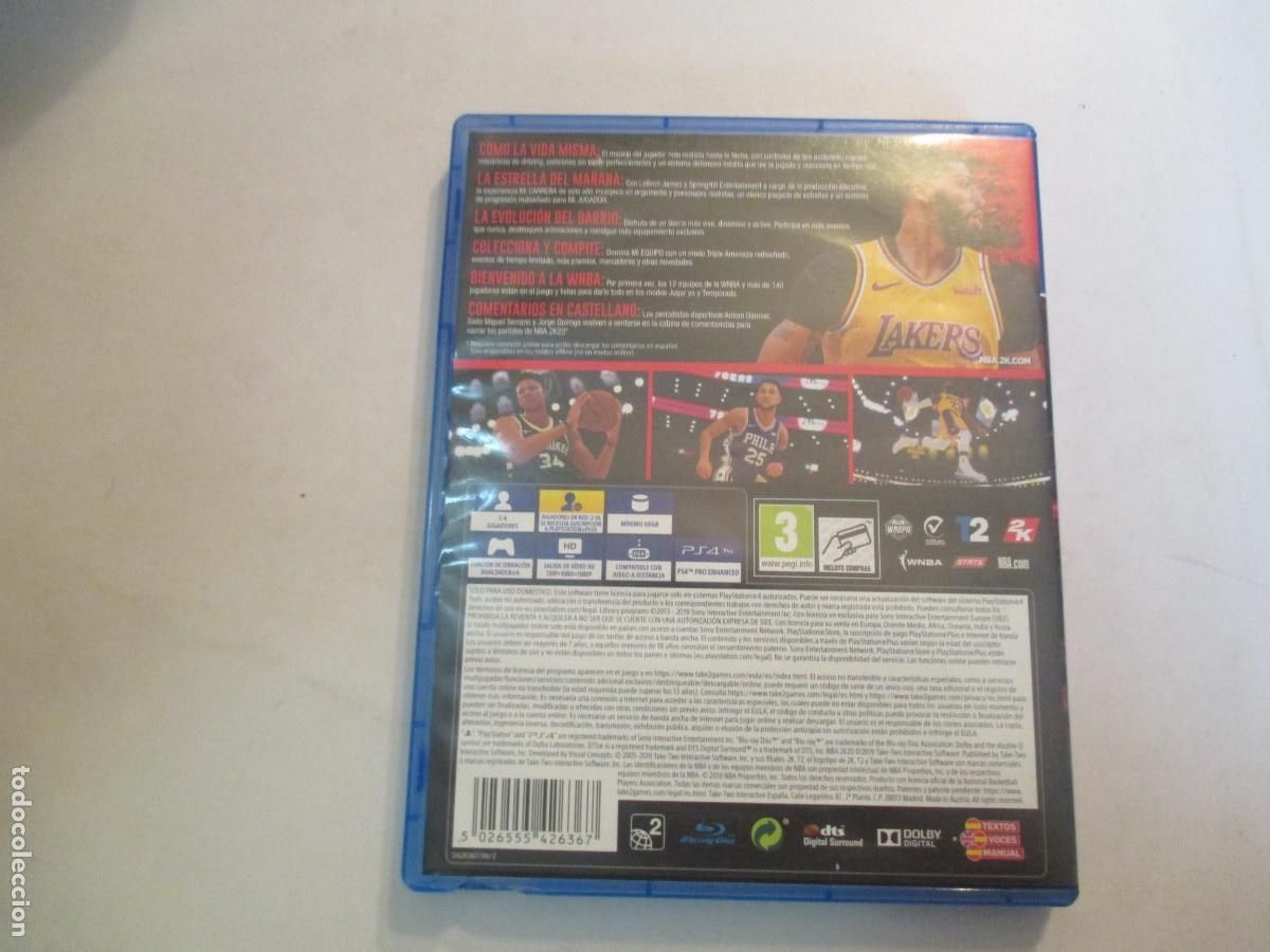 Videojuegos y consolas: PS4 Anthony Davis NBA 2k 20 W29794 - Foto 3
