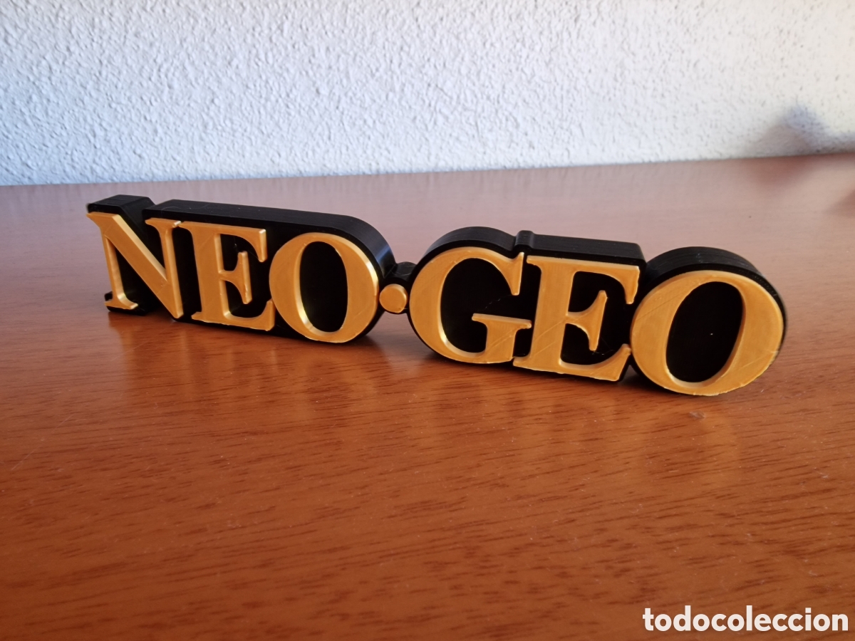 Videojuegos y consolas: Logo letrero neo geo - Foto 1