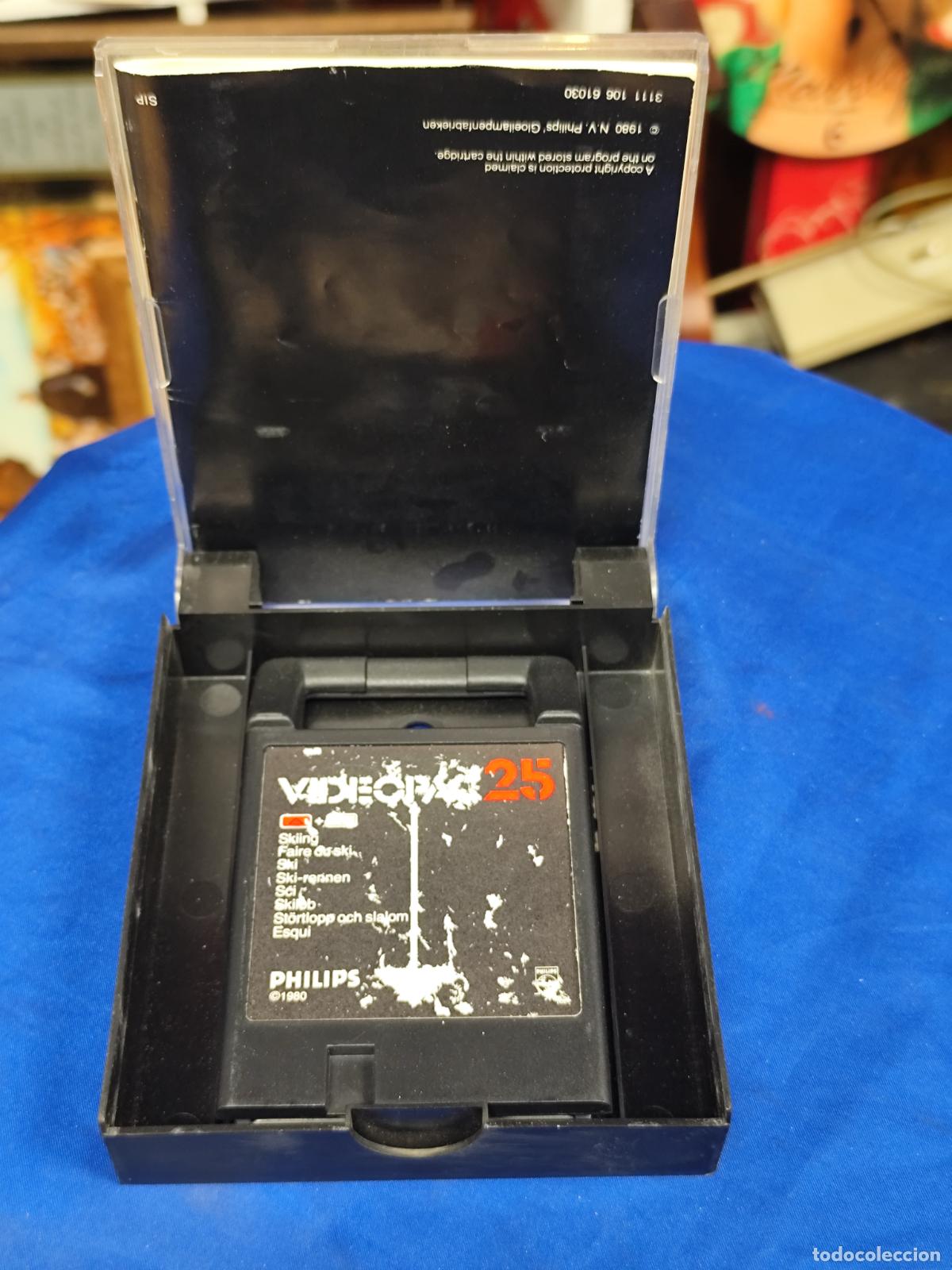 Videojuegos y consolas: Juego 25 Skiing - Philips VIDEOPAC - Foto 3