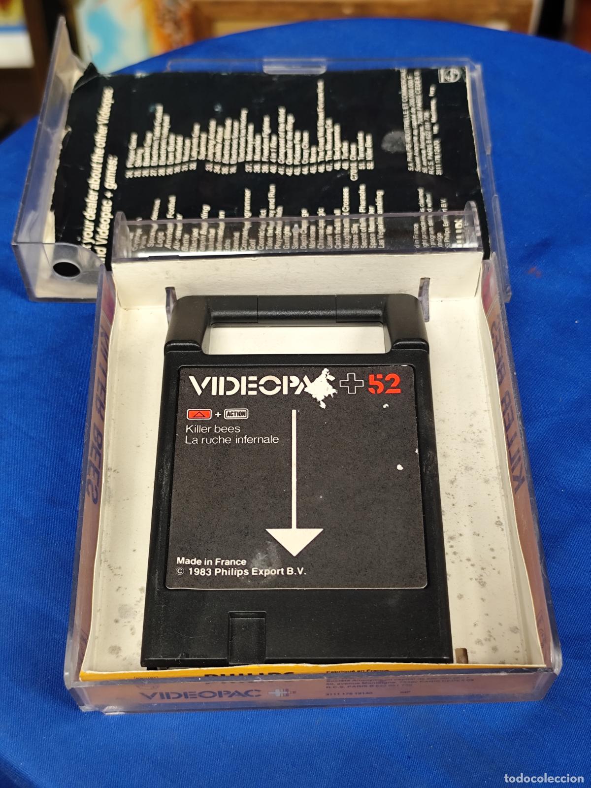 Videojuegos y consolas: Killer Bees - Videopac Video Pac + - 52 - Videopac + - Foto 3