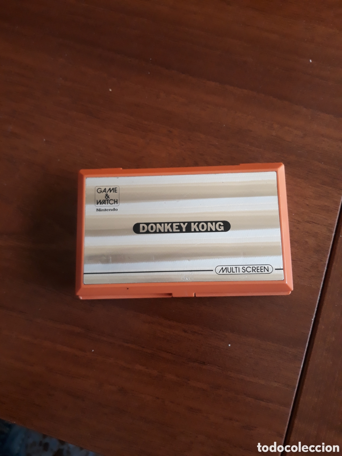 Video Games and Consoles: ANTIGUA MAQUINITA DONKEY KONG GAME WATCH DE NINTENDO A&Ntilde;O 1982.