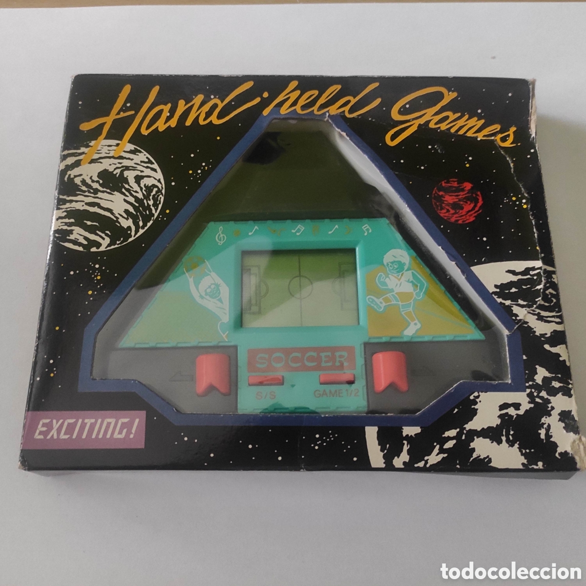 Videojuegos y consolas: CONSOLA RETRO LCD LK-019A SOCCER - Foto 1