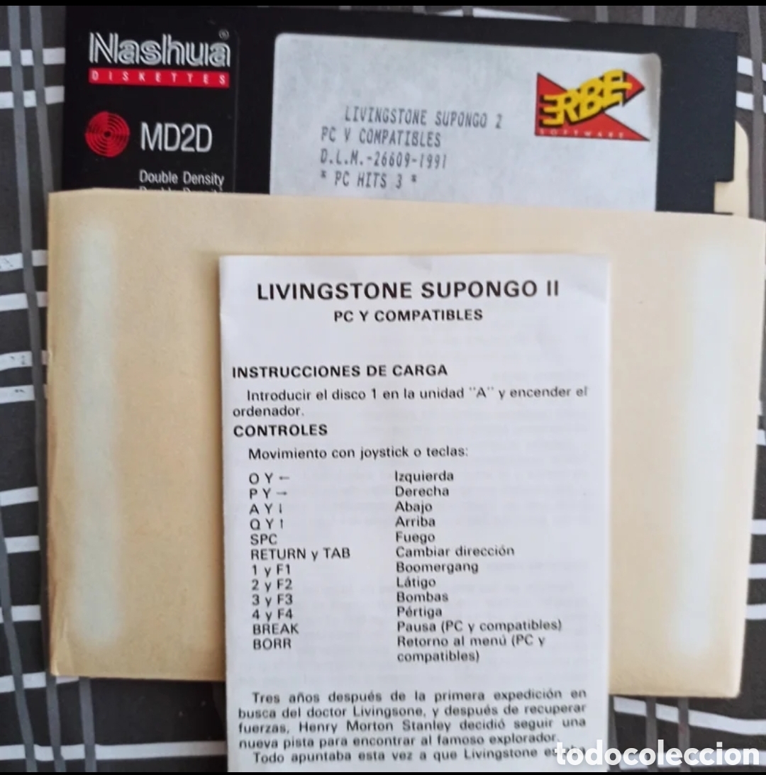 Videojuegos y consolas: Livingstone supongo 2 5 1/4 - Foto 2