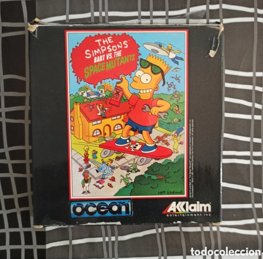 Videojuegos y consolas: The simpsons Bart Vs the space mutants 5 1/4 - Foto 3