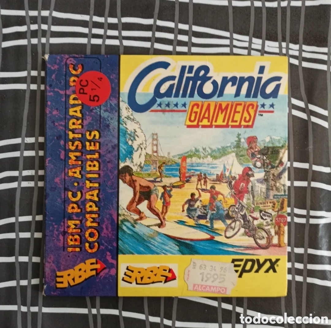 Videojuegos y consolas: California games 5 1/4 - Foto 3