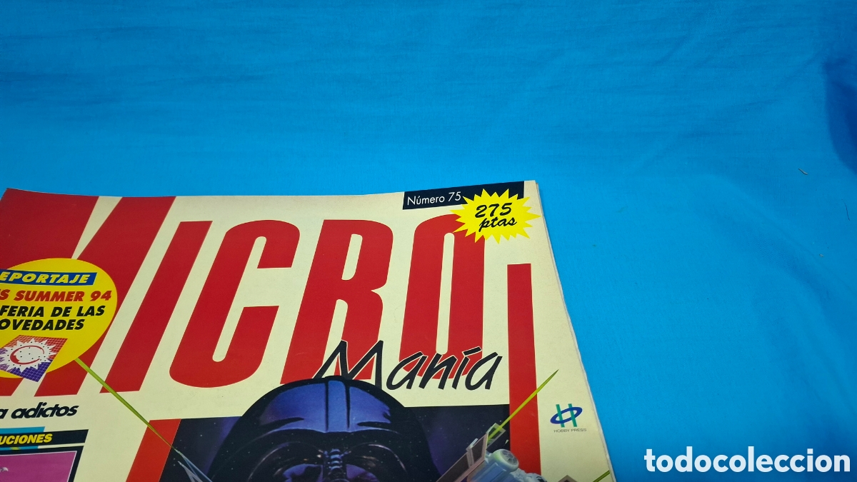 Videojuegos y consolas: REVISTA MICRO MAN&Iacute;A, N&Uacute;MERO 75 - TIE FIGHTER - Foto 2
