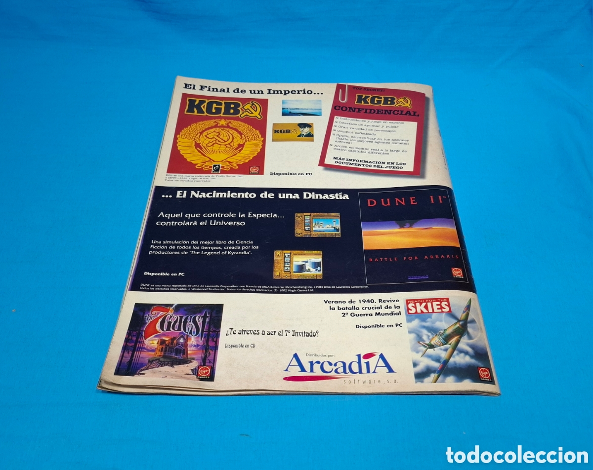 Videojuegos y consolas: REVISTA MICRO MAN&Iacute;A, N&Uacute;MERO 63 - JURASSIC PARK - Foto 4