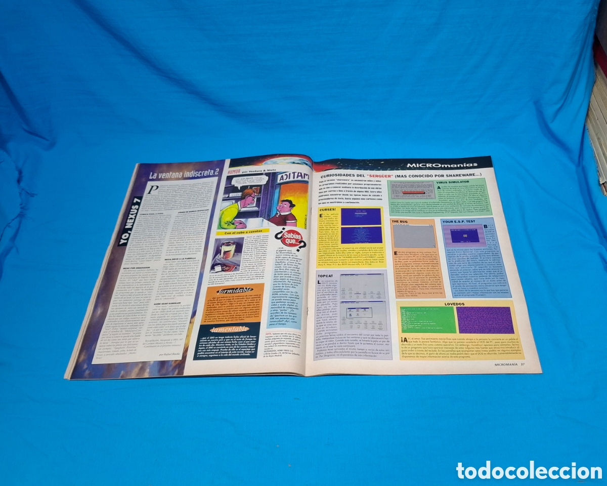 Videojuegos y consolas: REVISTA MICRO MAN&Iacute;A, N&Uacute;MERO 76 - ARMADA WING COMMANDER - Foto 3