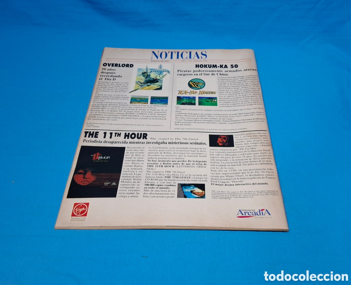 Videojuegos y consolas: REVISTA MICRO MAN&Iacute;A, N&Uacute;MERO 76 - ARMADA WING COMMANDER - Foto 4