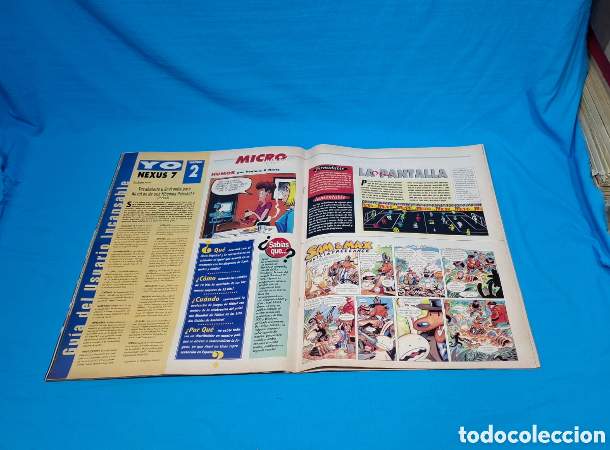 Videojuegos y consolas: REVISTA MICRO MAN&Iacute;A, N&Uacute;MERO 70 - IN EXTREMIS - Foto 3