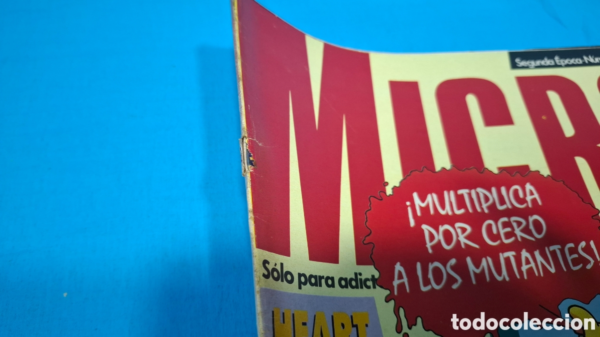 Videojuegos y consolas: REVISTA MICRO MAN&Iacute;A, N&Uacute;MERO 44 - LOS SIMPSONS - Foto 2