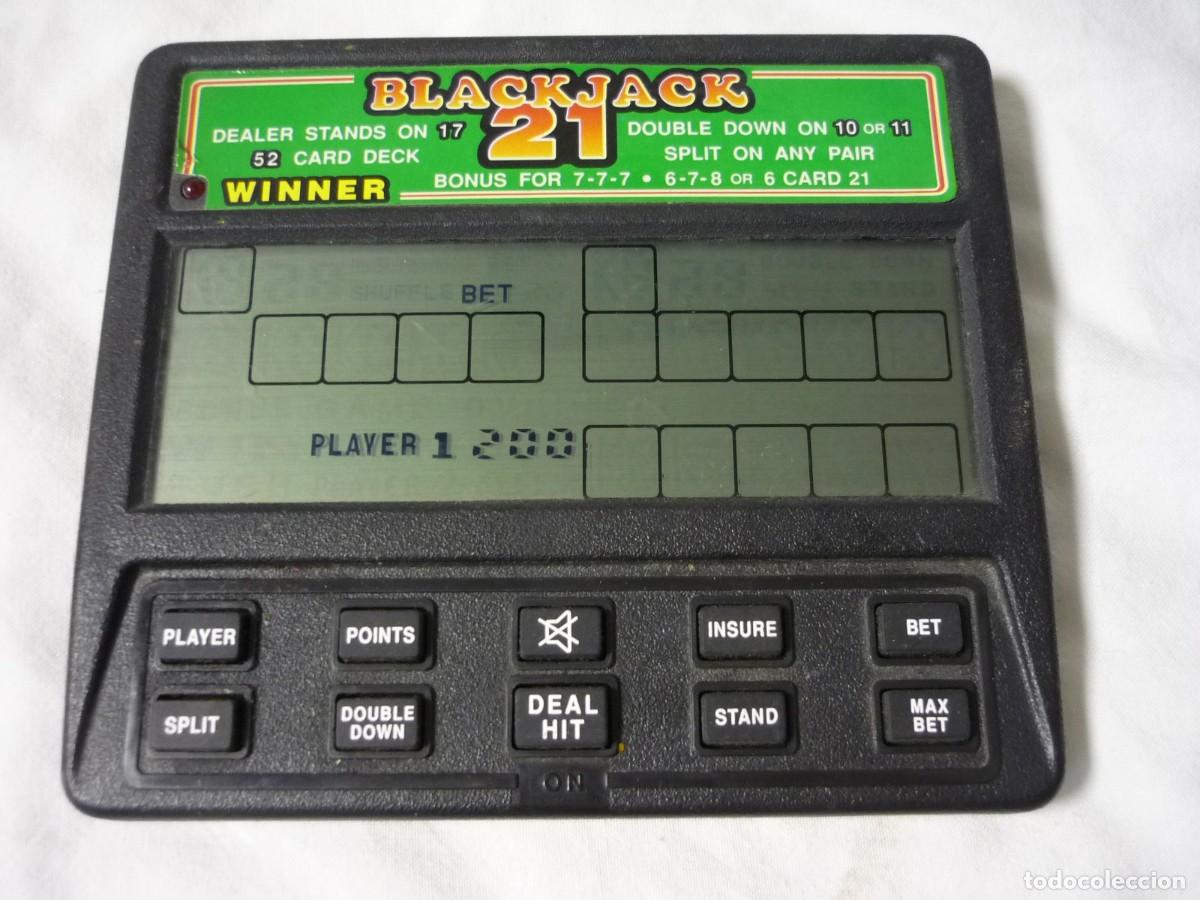 Videojuegos y consolas: Consola juego electr&oacute;nico Blackjack 21 Winner funcionando - Foto 2