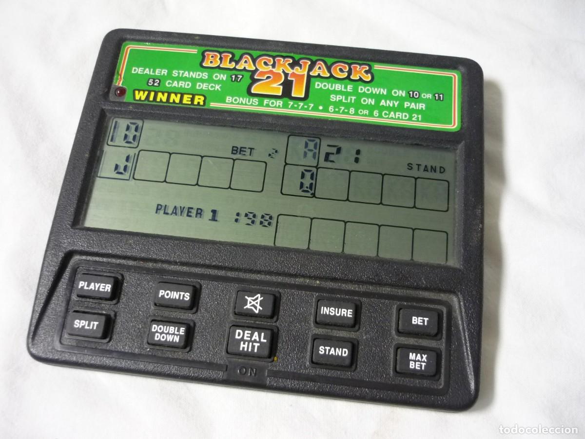 Videojuegos y consolas: Consola juego electr&oacute;nico Blackjack 21 Winner funcionando - Foto 3