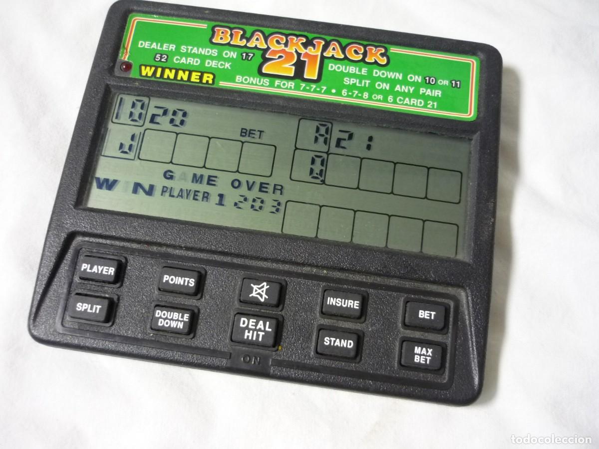 Videojuegos y consolas: Consola juego electr&oacute;nico Blackjack 21 Winner funcionando - Foto 4
