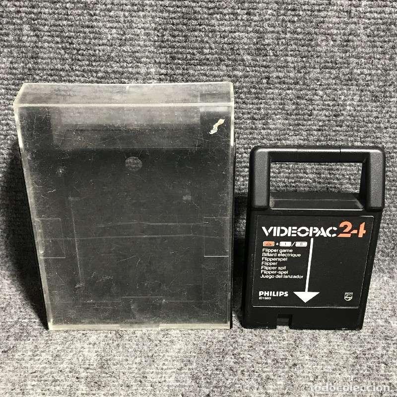 Videojuegos y consolas: VIDEOPAC 24 FLIPPER PHILIPS - Foto 1