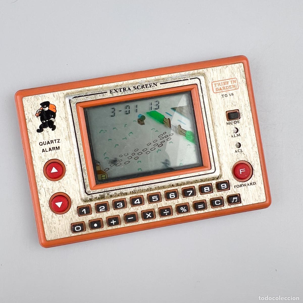 Videojuegos y consolas: Consola LCD Thief in Garden, 1983 - Foto 1