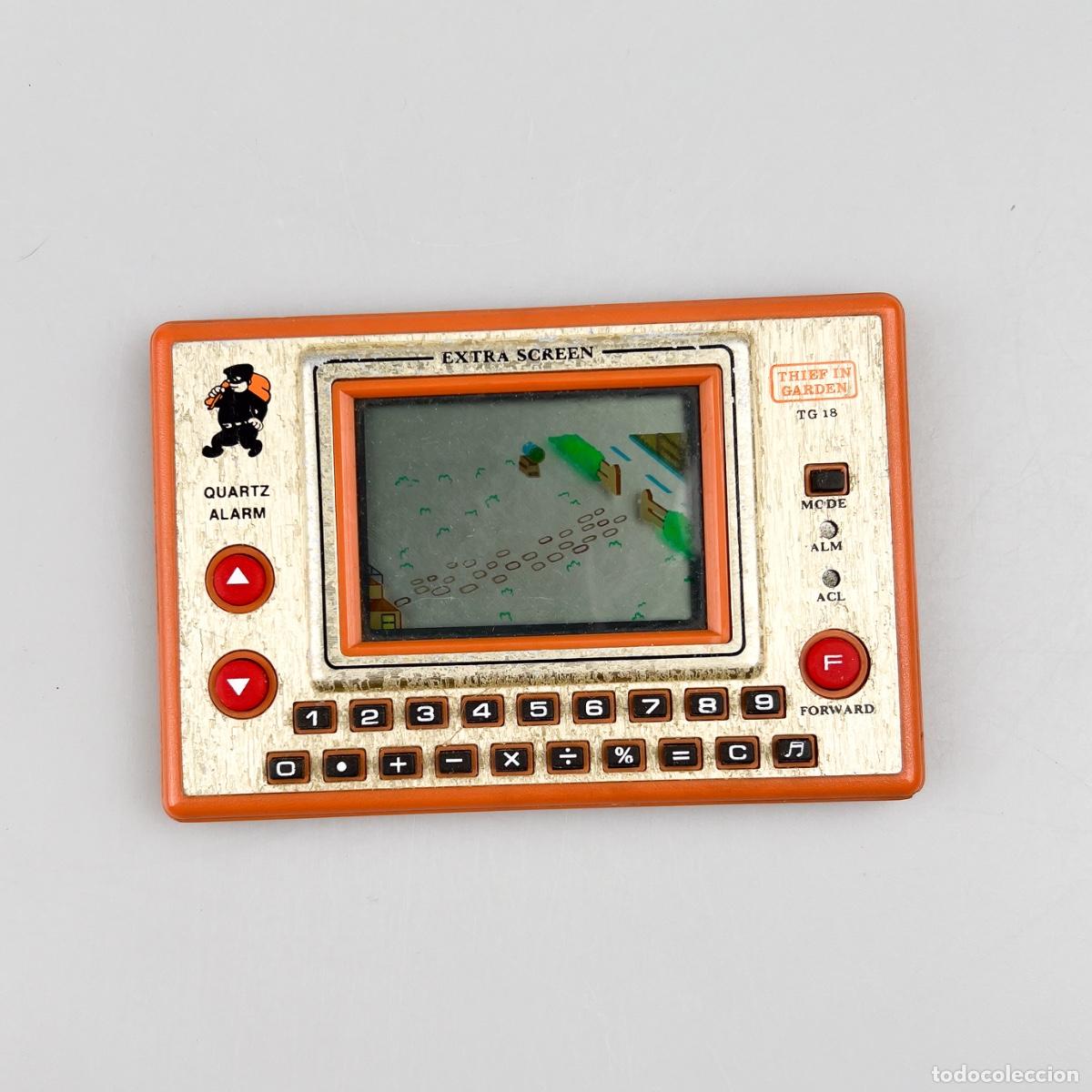 Videojuegos y consolas: Consola LCD Thief in Garden, 1983 - Foto 2