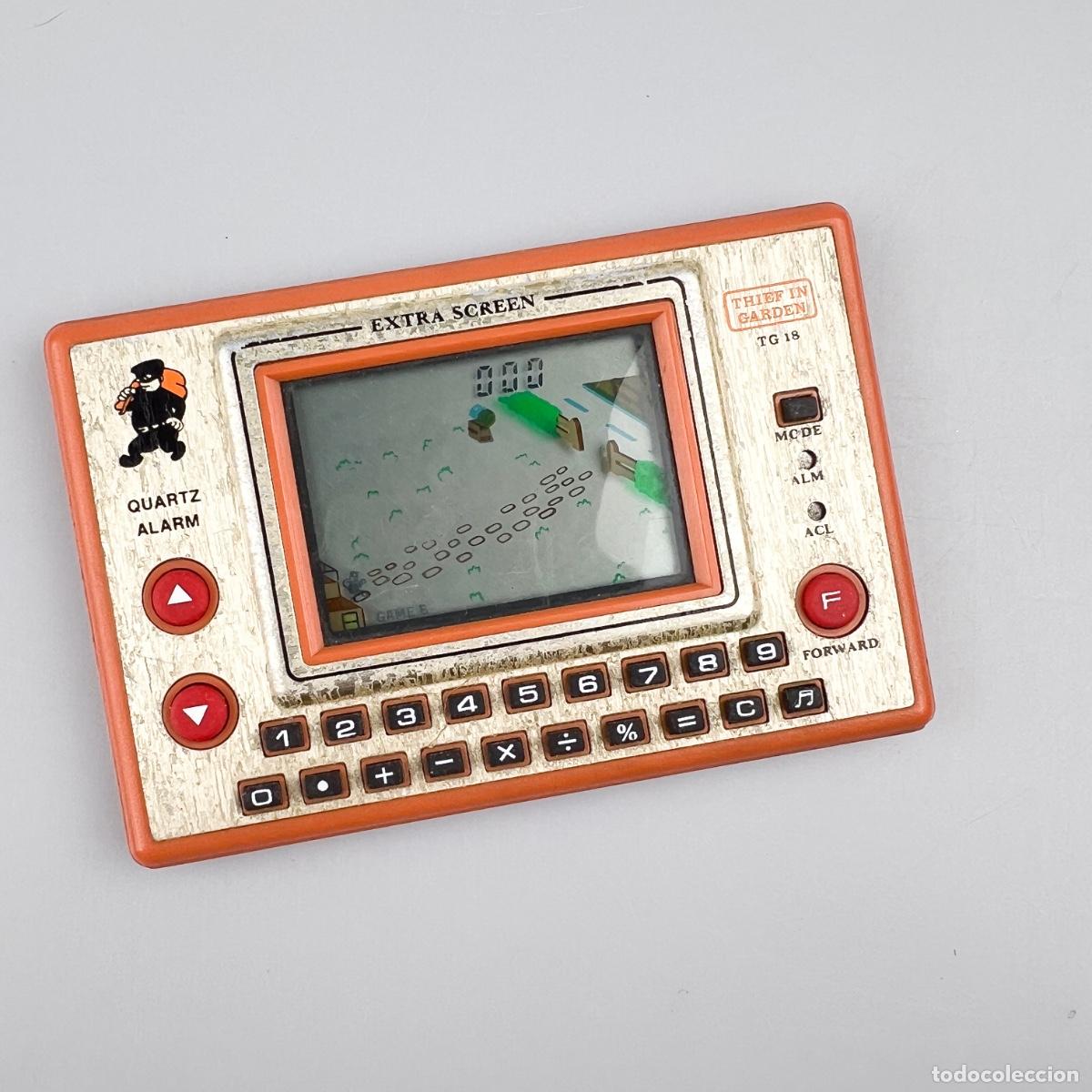 Videojuegos y consolas: Consola LCD Thief in Garden, 1983 - Foto 8