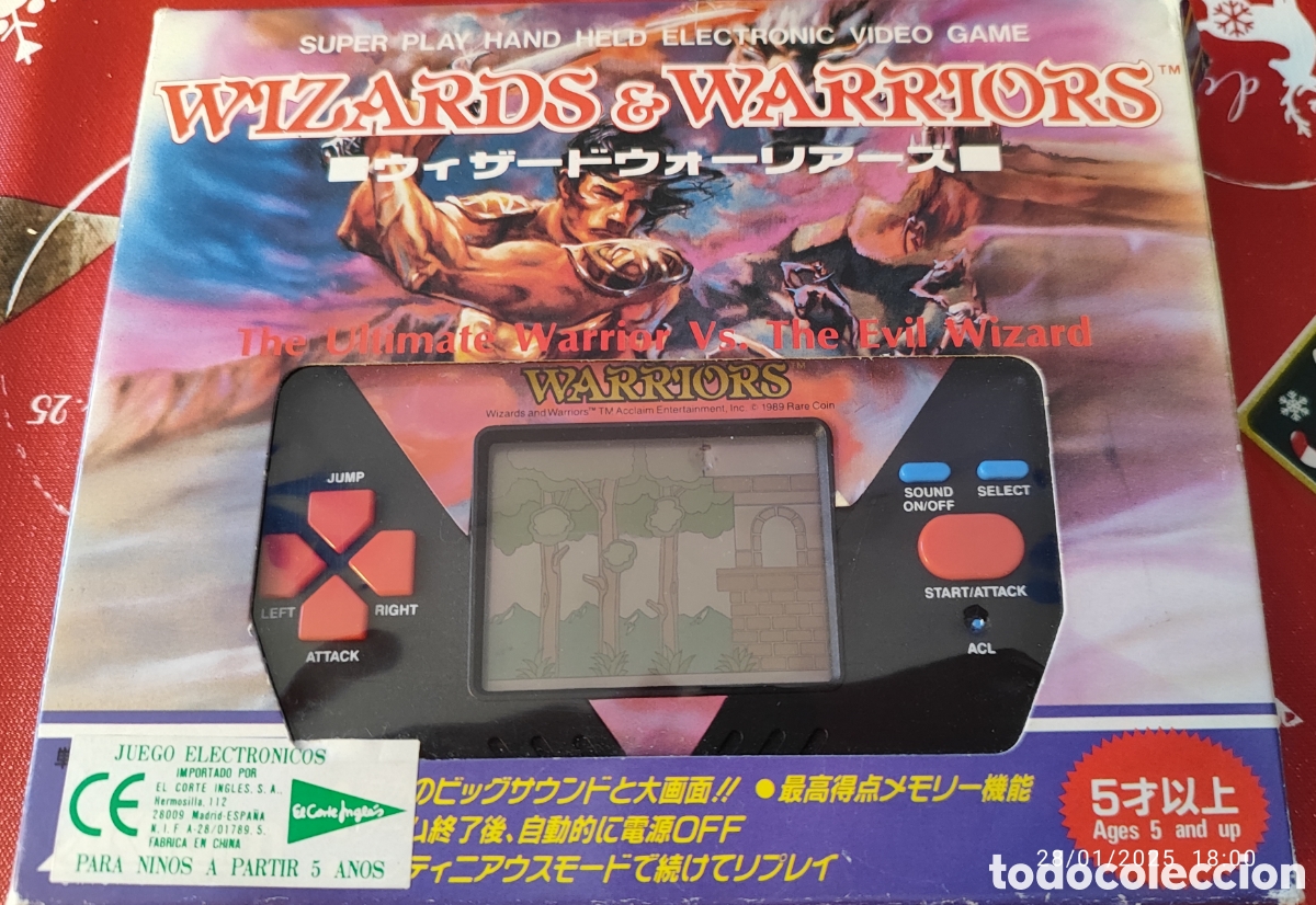 Videojuegos y consolas: Game & Watch: Wizards & Warriors - Foto 1