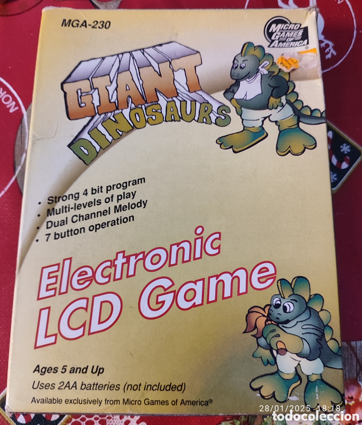 Videojuegos y consolas: Game & Watch: Giant Dinosaurs - Foto 1